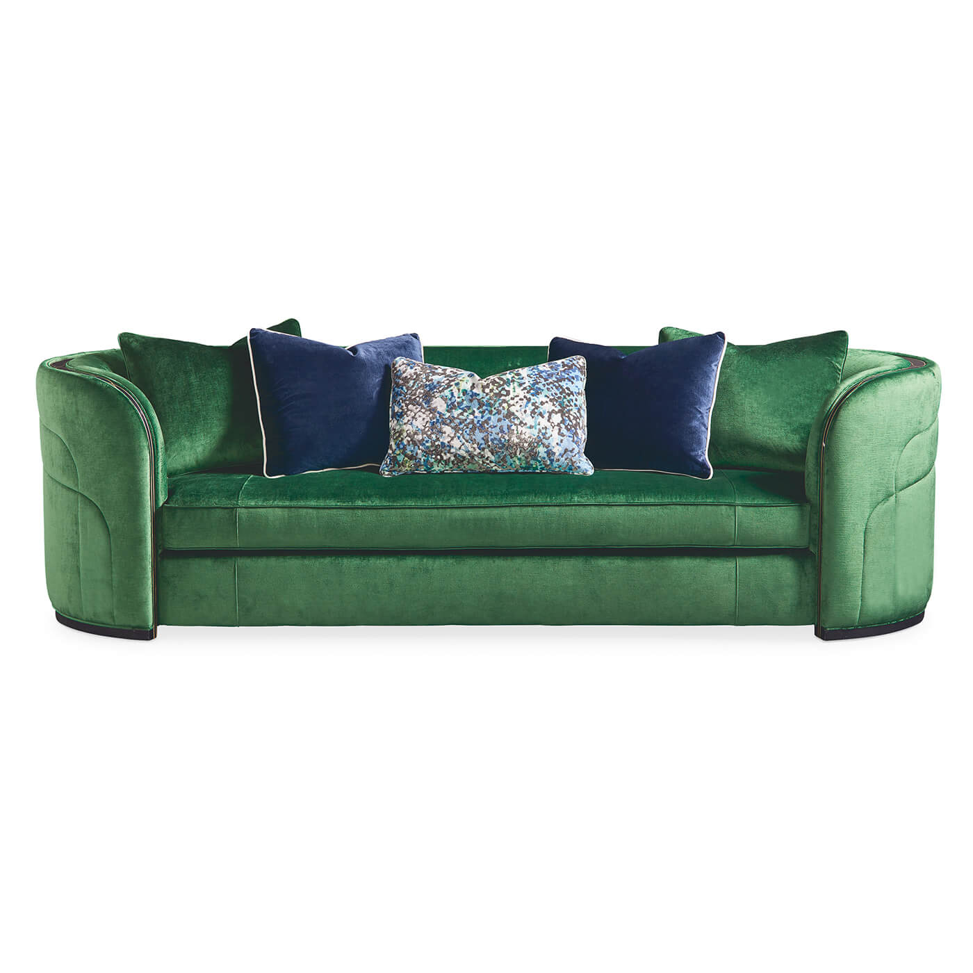 Art Deco Emerald Sofa - English Georgian America
