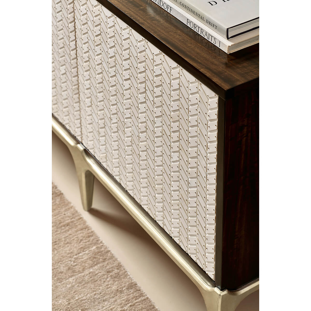 Art Deco Long Cabinet - English Georgian America