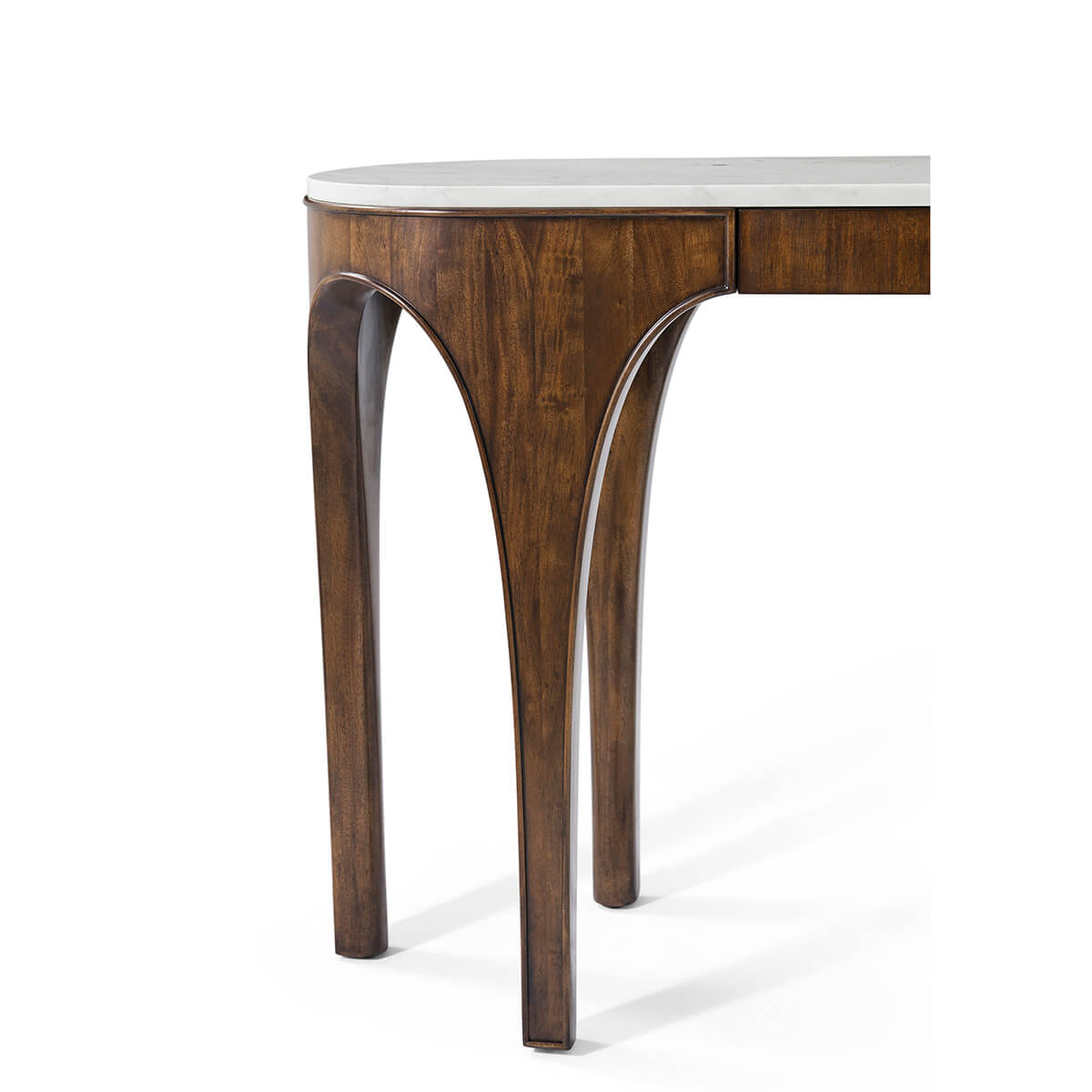 Art Deco Marble Top Console - English Georgian America