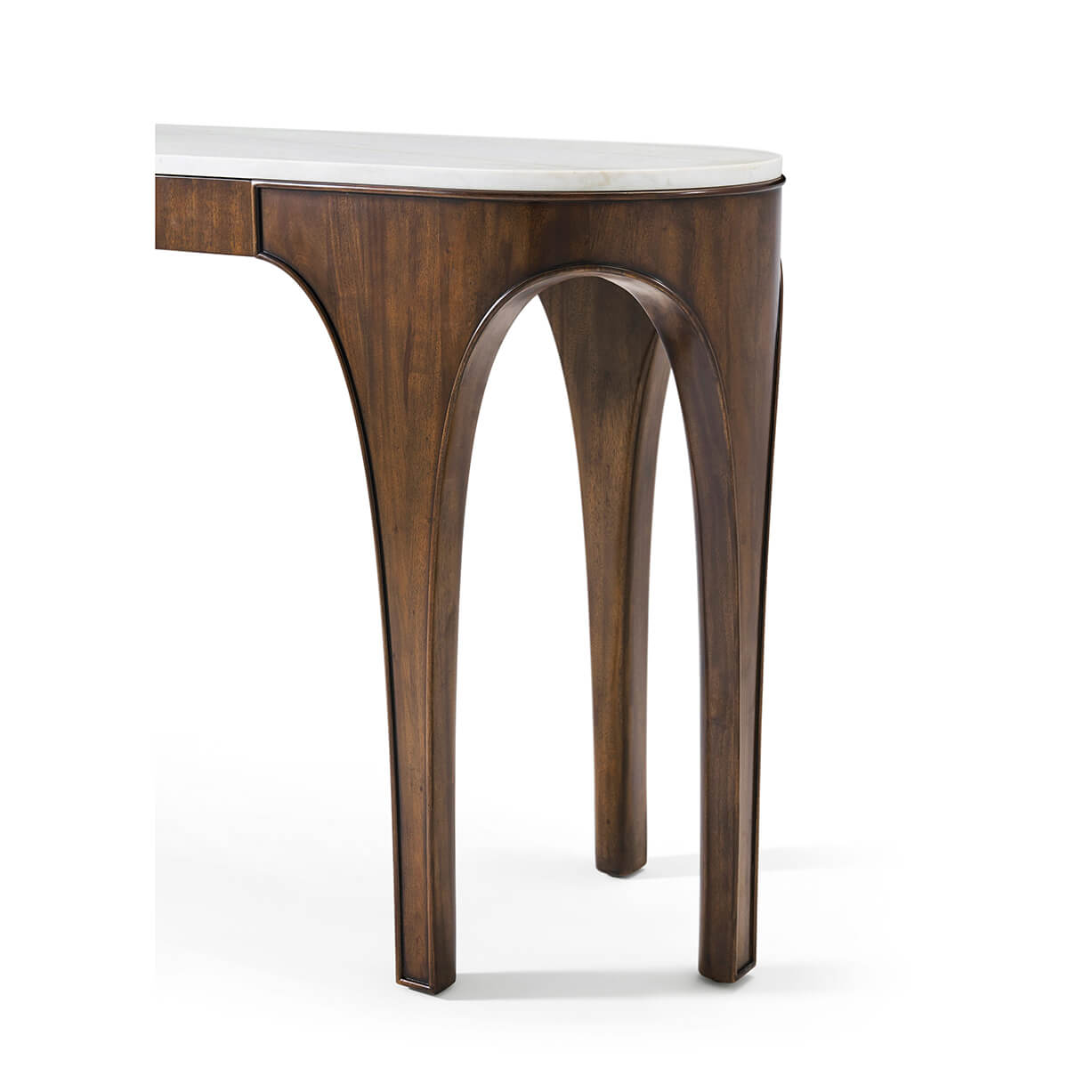 Art Deco Marble Top Console - English Georgian America