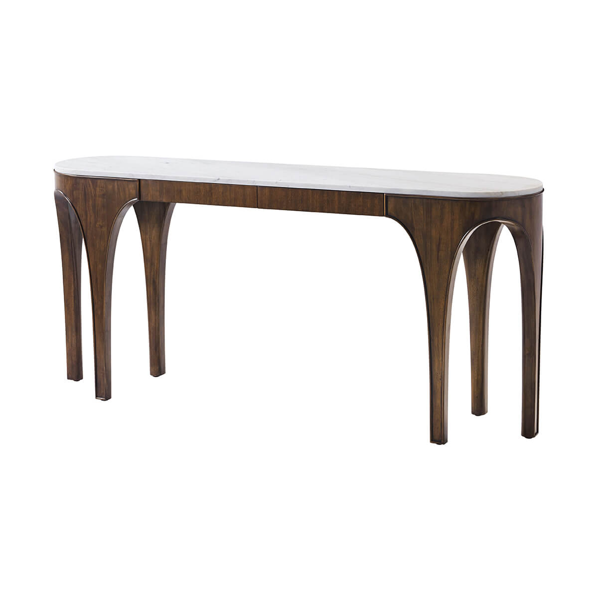 Art Deco Marble Top Console - English Georgian America