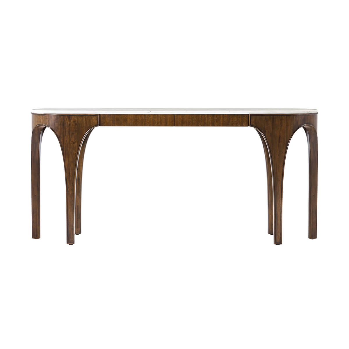 Art Deco Marble Top Console - English Georgian America