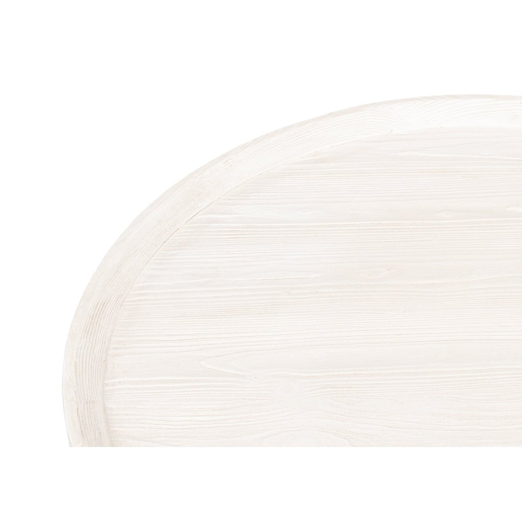 Art Deco Round End Table - English Georgian America