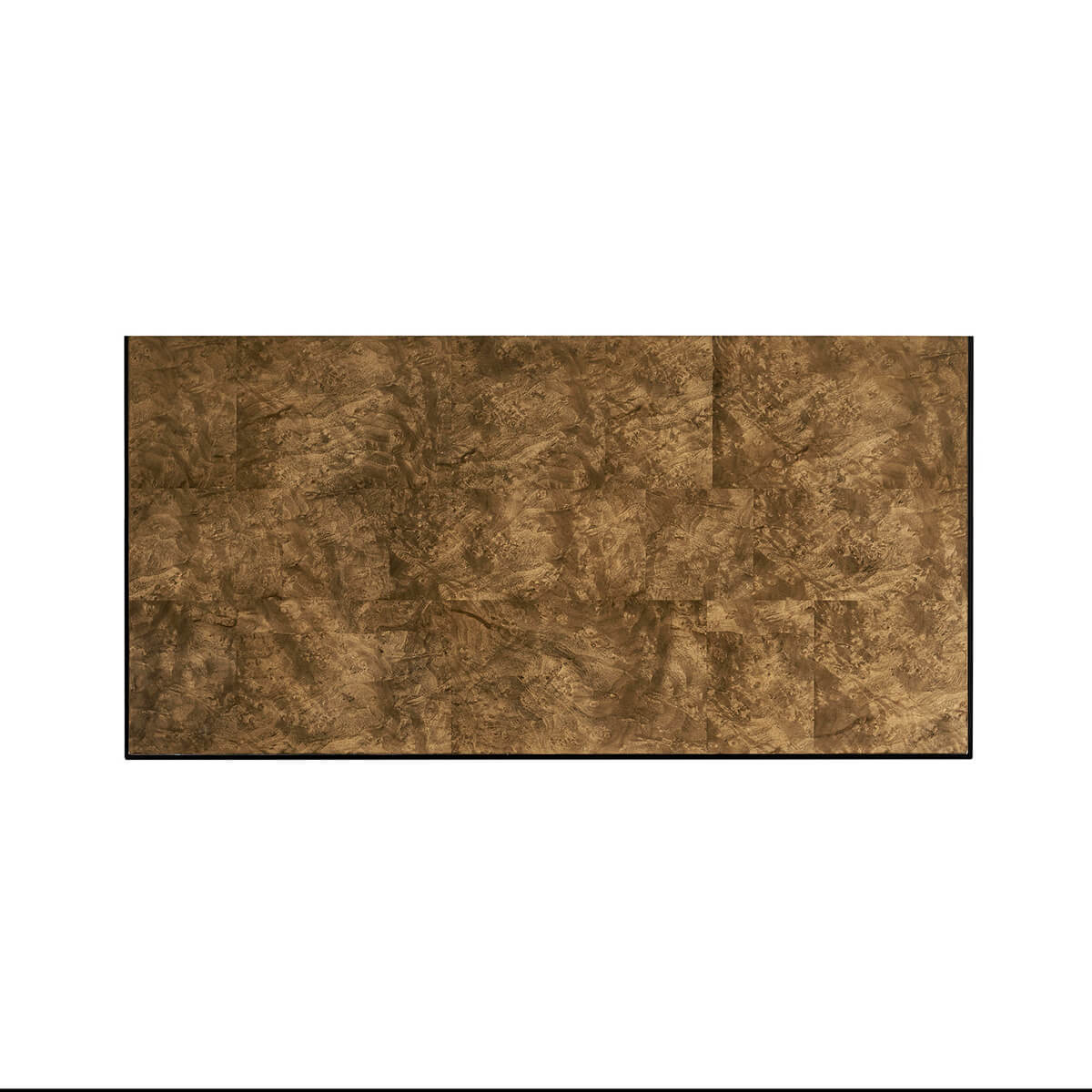 Art Deco Style Burl Wood Dresser - English Georgian America