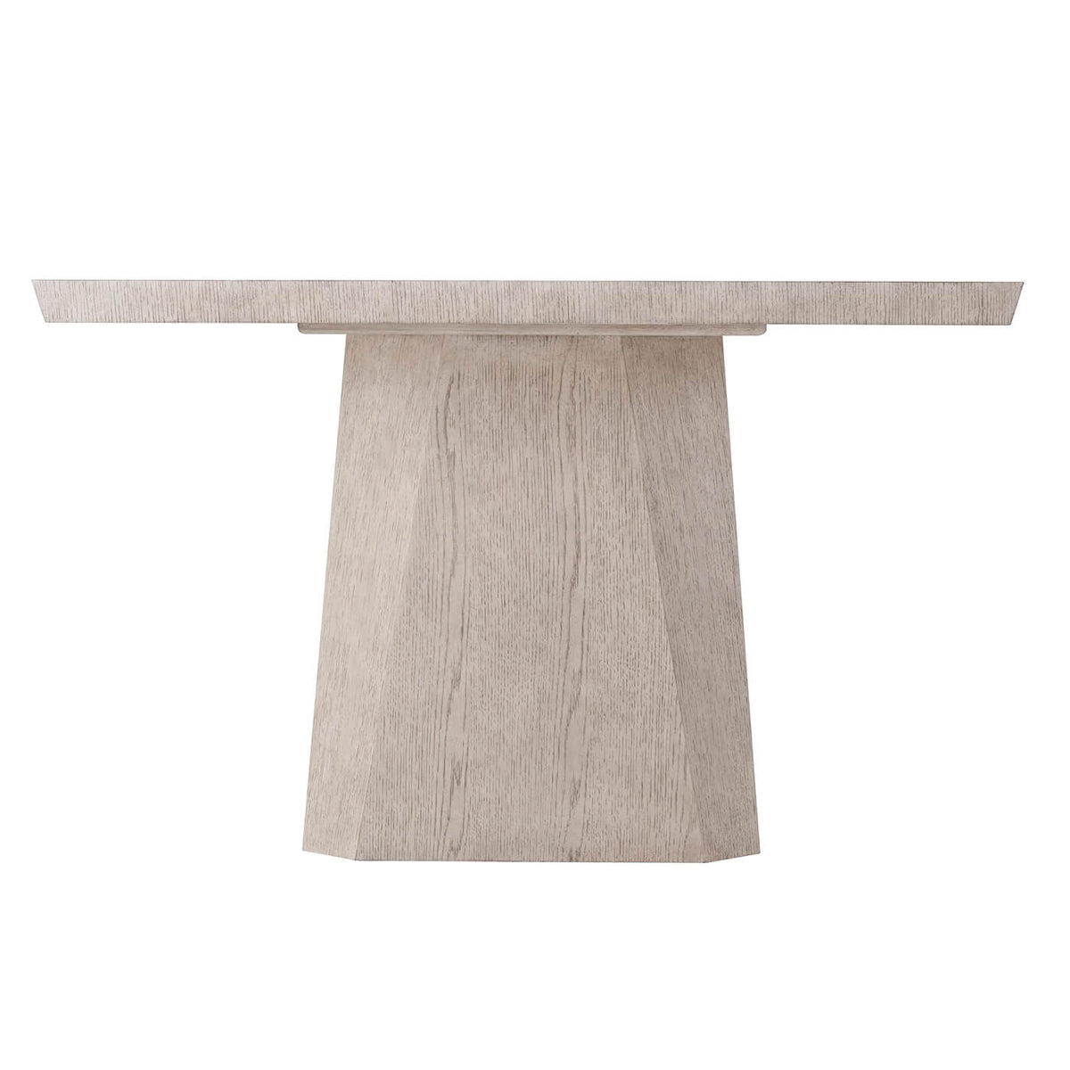 Art Deco Style Dining Table - Light Oak - English Georgian America