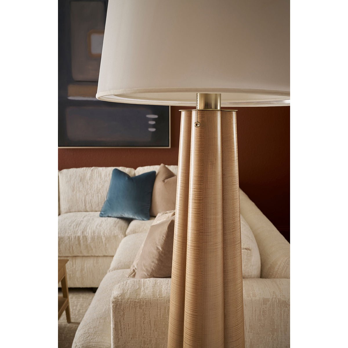 Art Deco Style Floor Lamp - English Georgian America