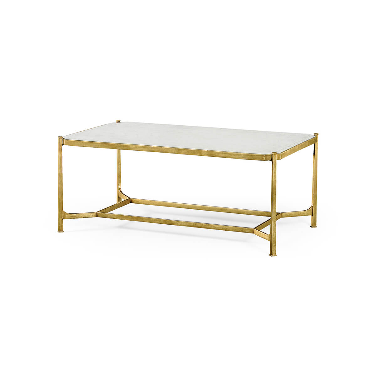Art Deco Style Gilt Cocktail Table - English Georgian America
