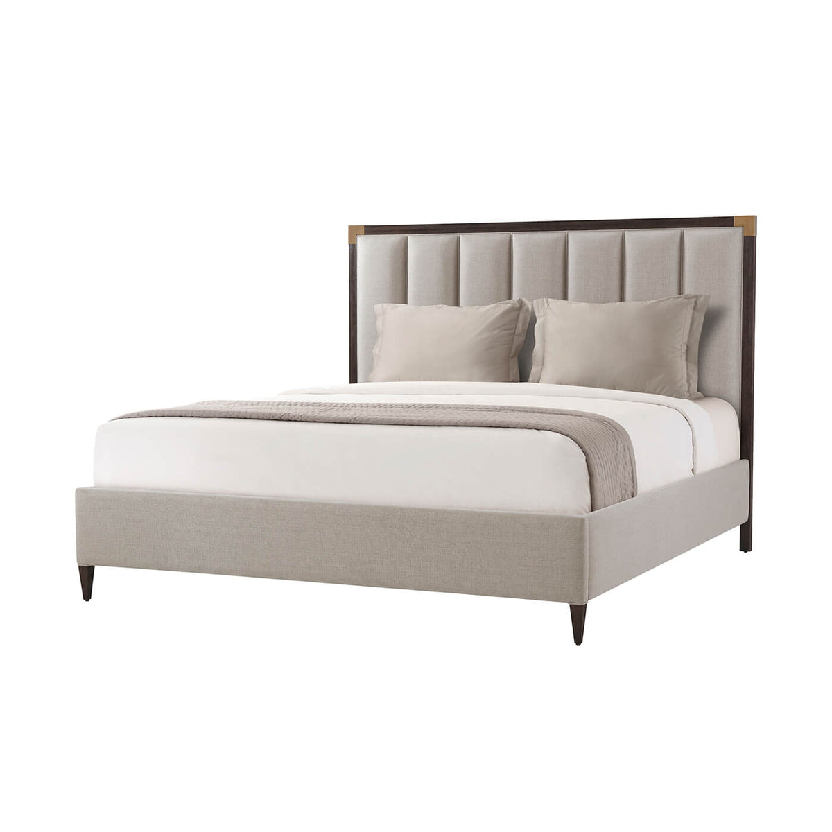 Art Deco Style King Size Bed - English Georgian America