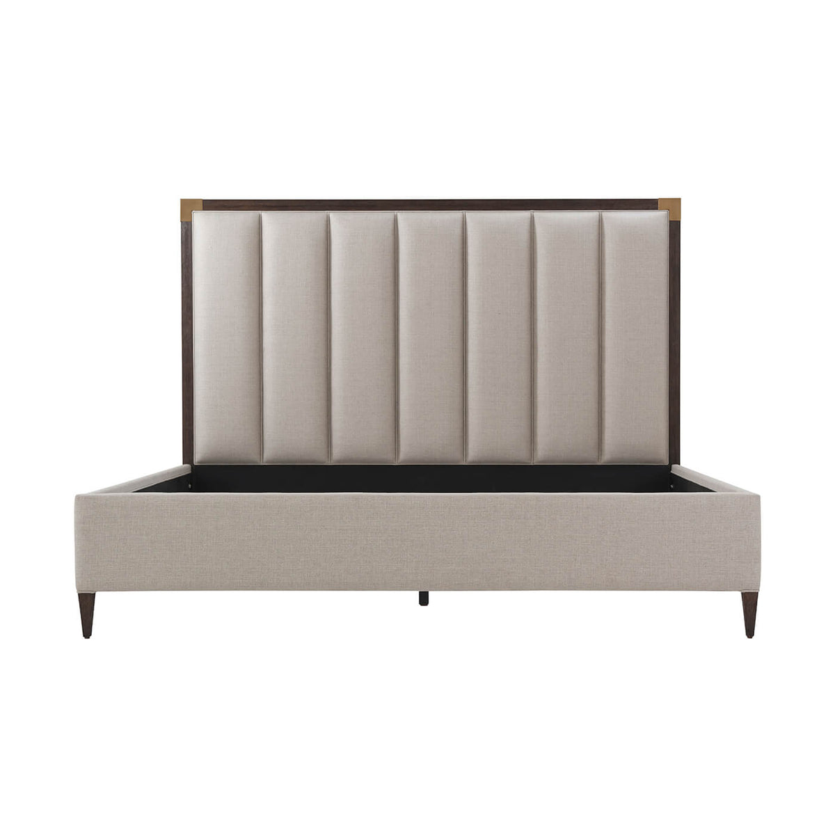Art Deco Style King Size Bed - English Georgian America