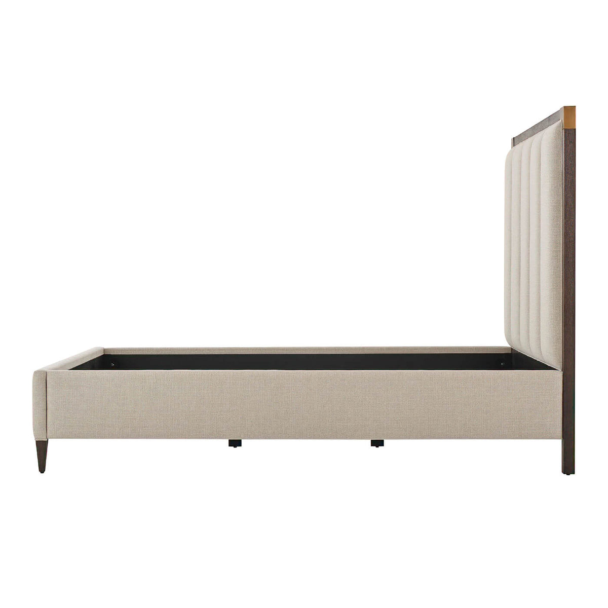 Art Deco Style Queen Size Bed - English Georgian America