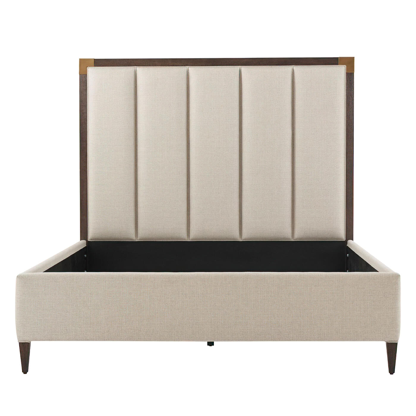 Art Deco Style Queen Size Bed - English Georgian America