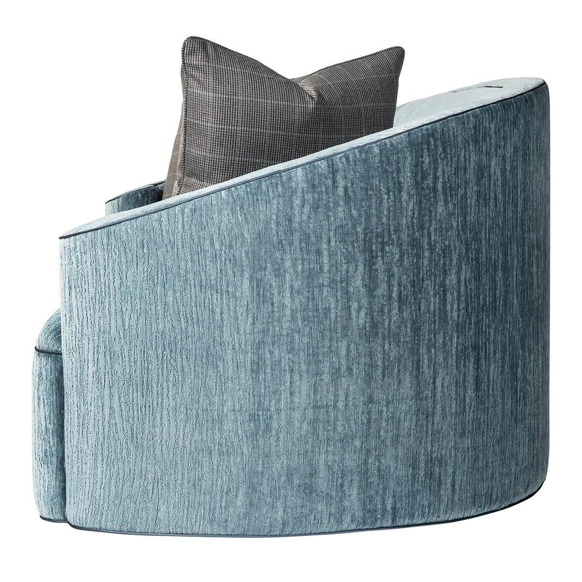 Art Deco Style Scroll Sofa - English Georgian America