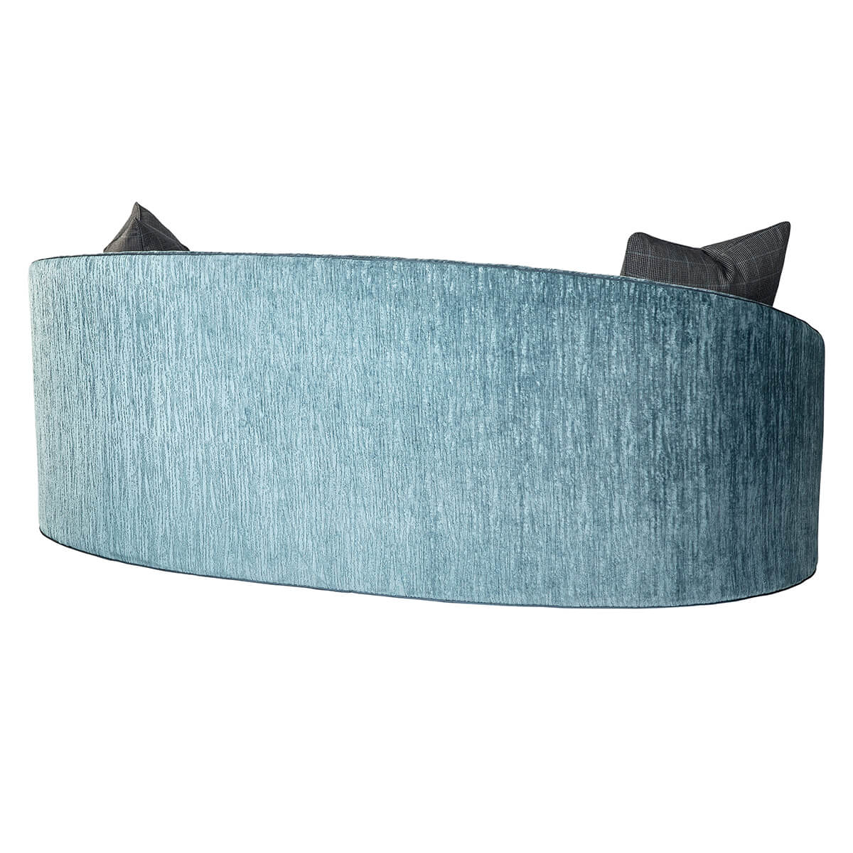 Art Deco Style Scroll Sofa - English Georgian America