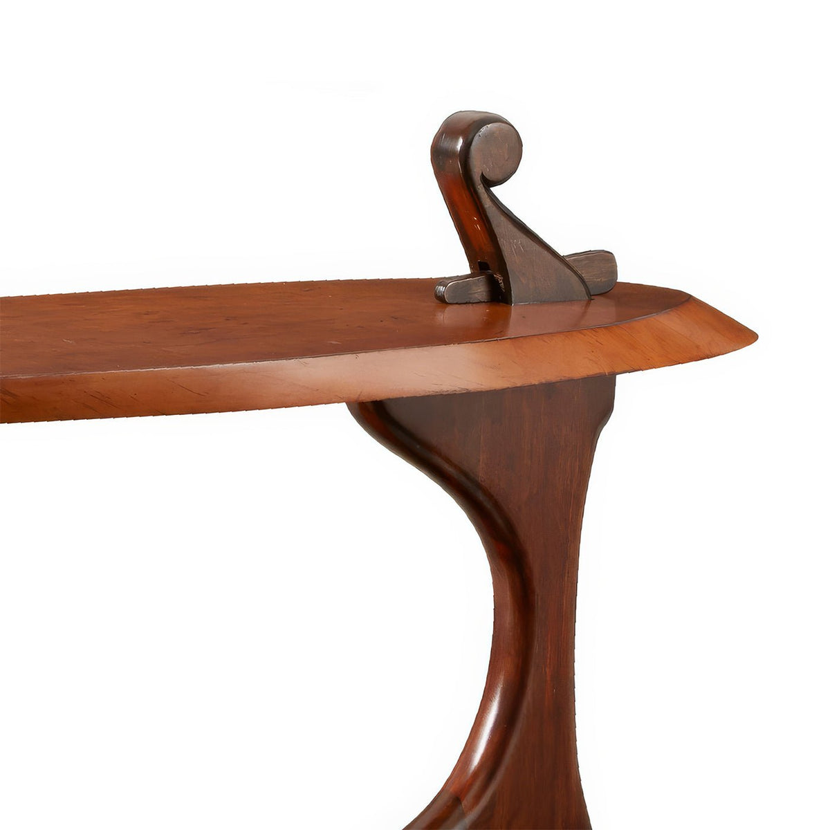 Art Deco Sycamore Accent Table - English Georgian America