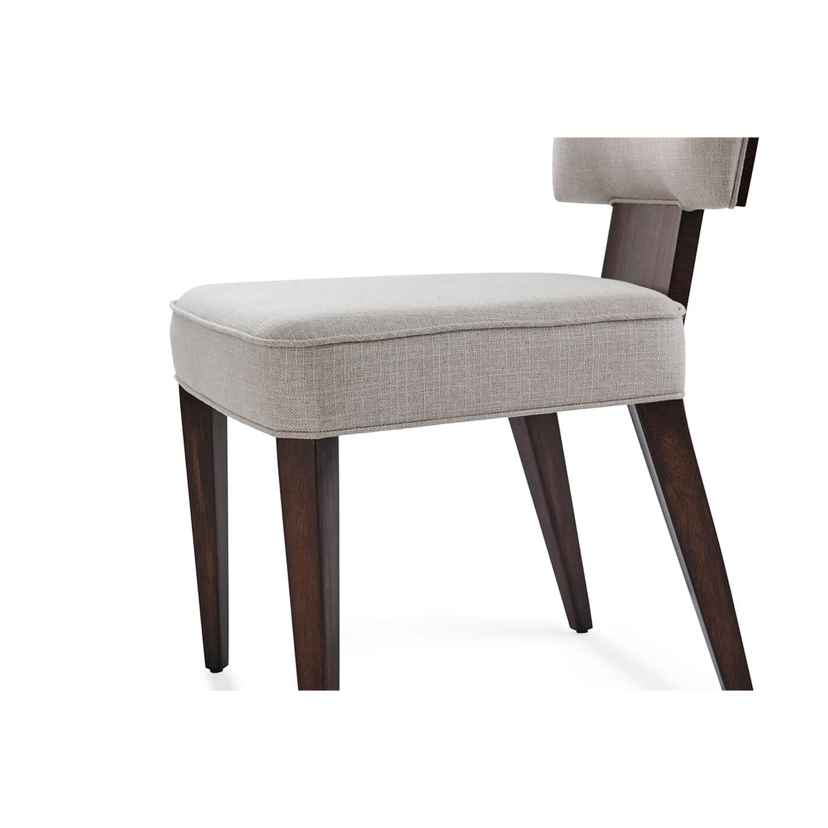 Art Deco Walnut Side Chair - English Georgian America