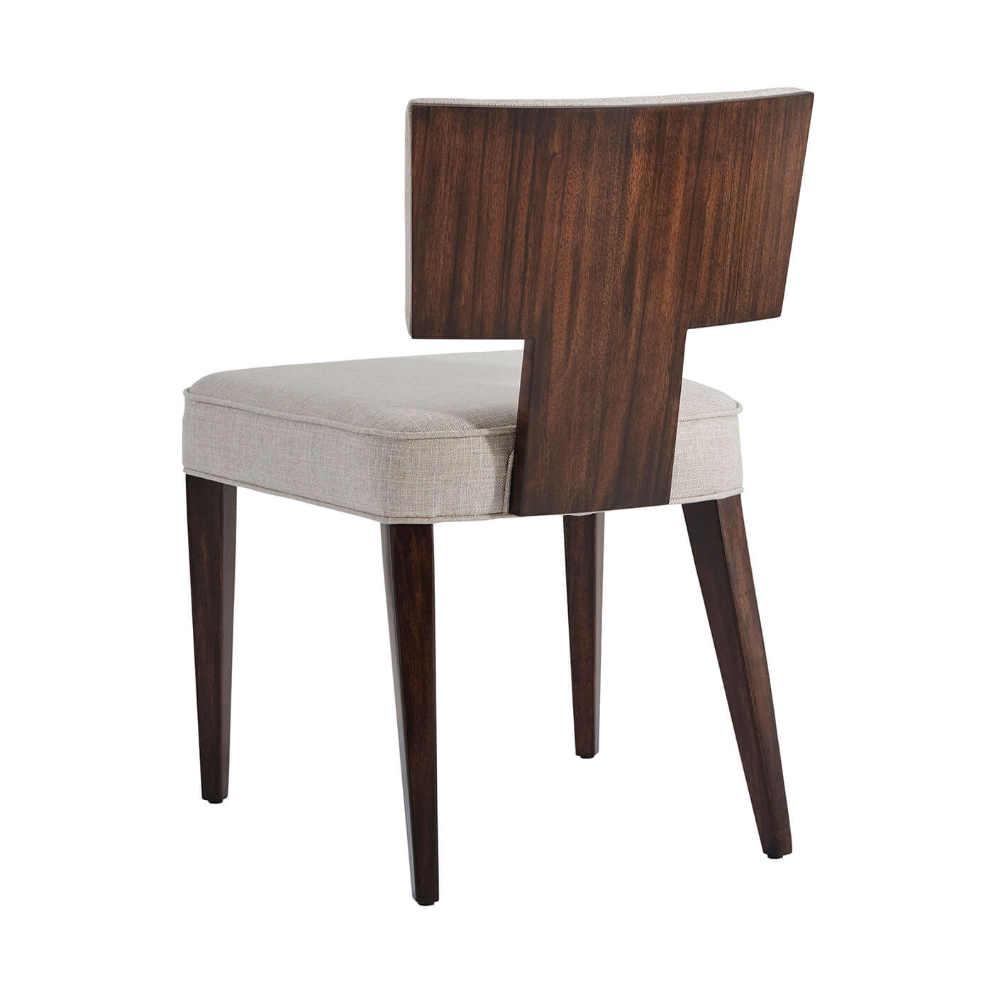 Art Deco Walnut Side Chair - English Georgian America