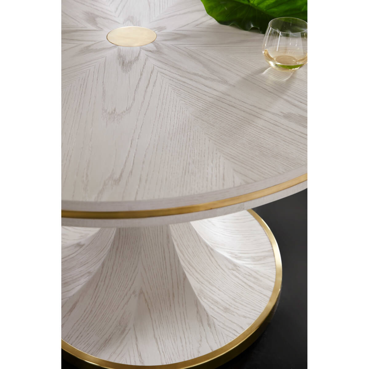 Art Deco White Center Table - English Georgian America