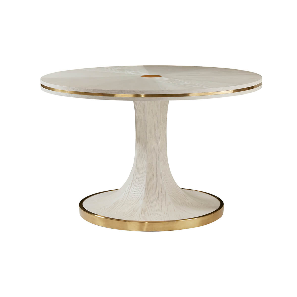 Art Deco White Center Table - English Georgian America