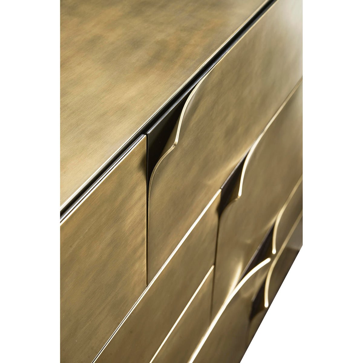 Artisan Brass Dresser - English Georgian America