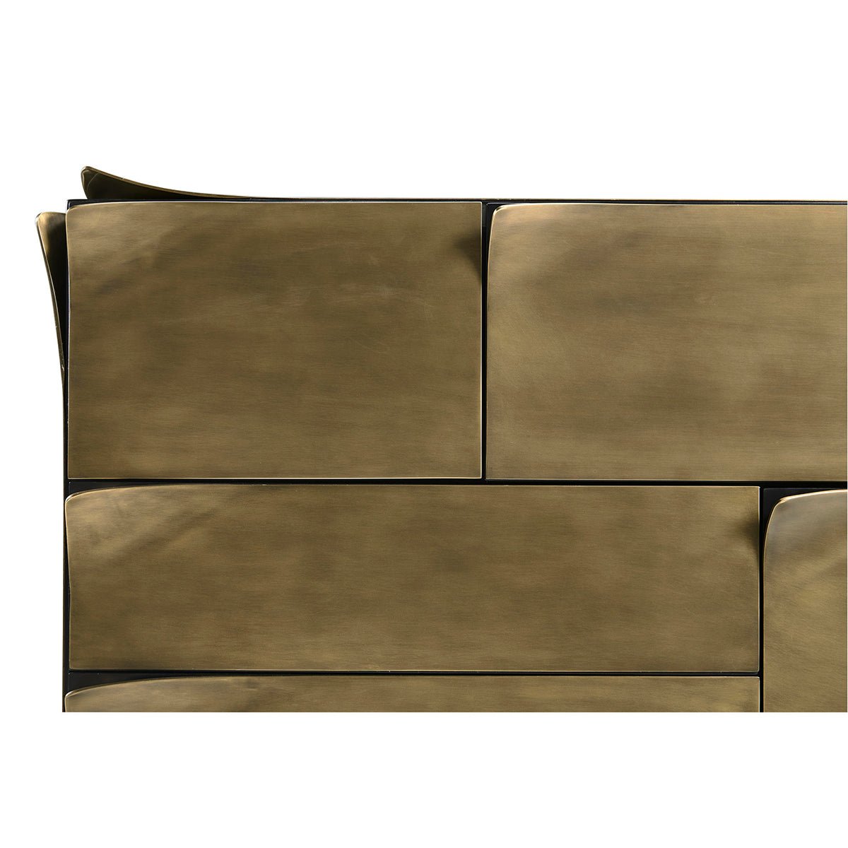 Artisan Brass Dresser - English Georgian America