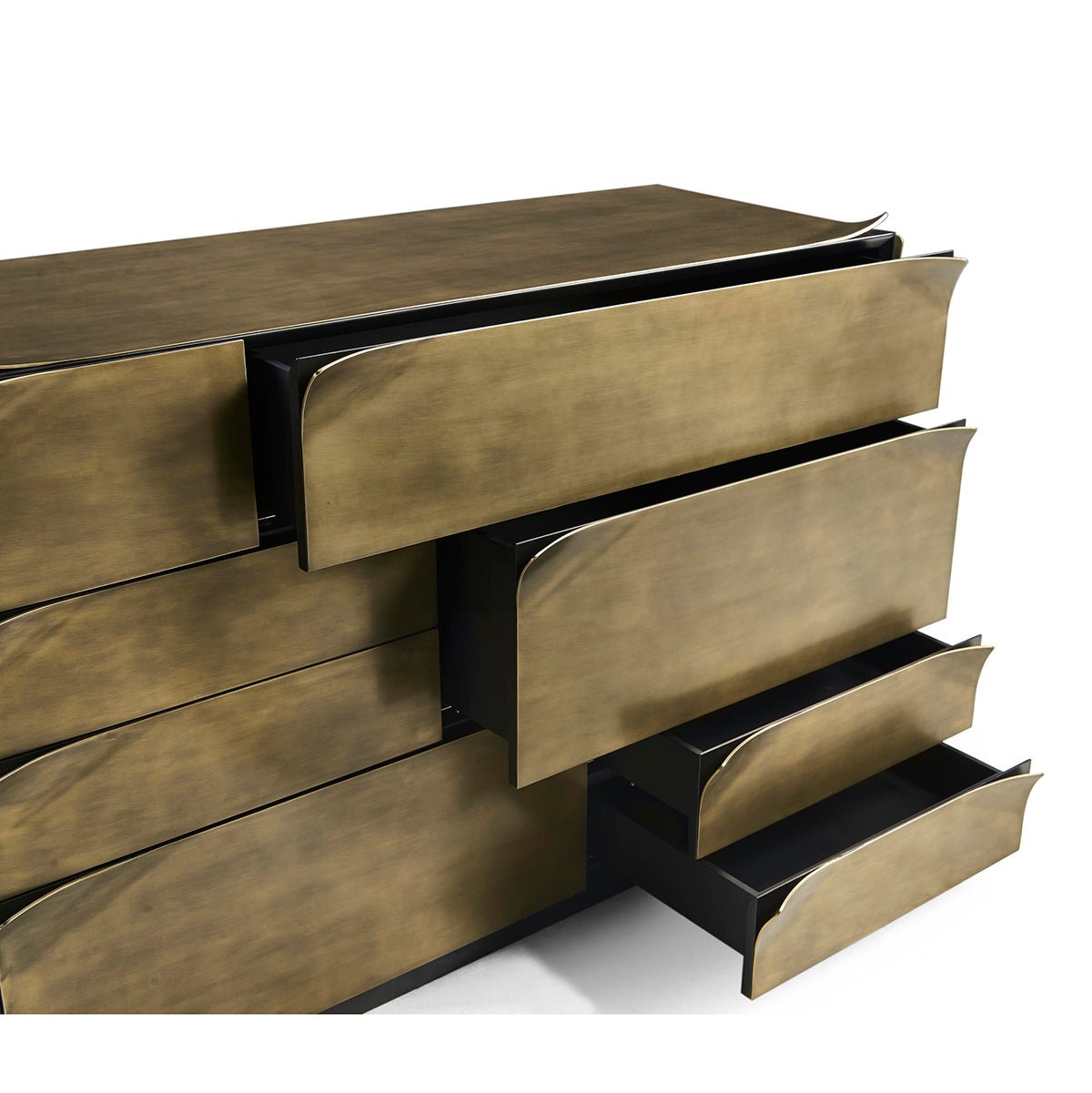 Artisan Brass Dresser - English Georgian America