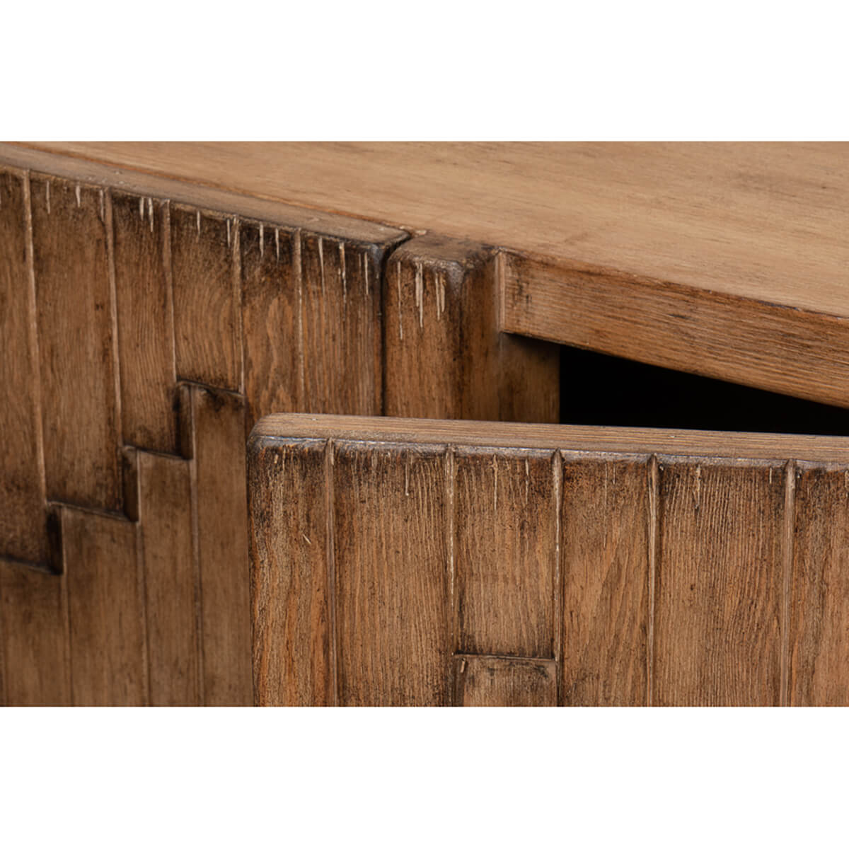 Aztec Inspired Sideboard - English Georgian America