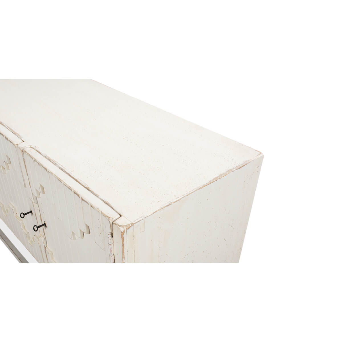 Aztec Whitewash Sideboard - English Georgian America