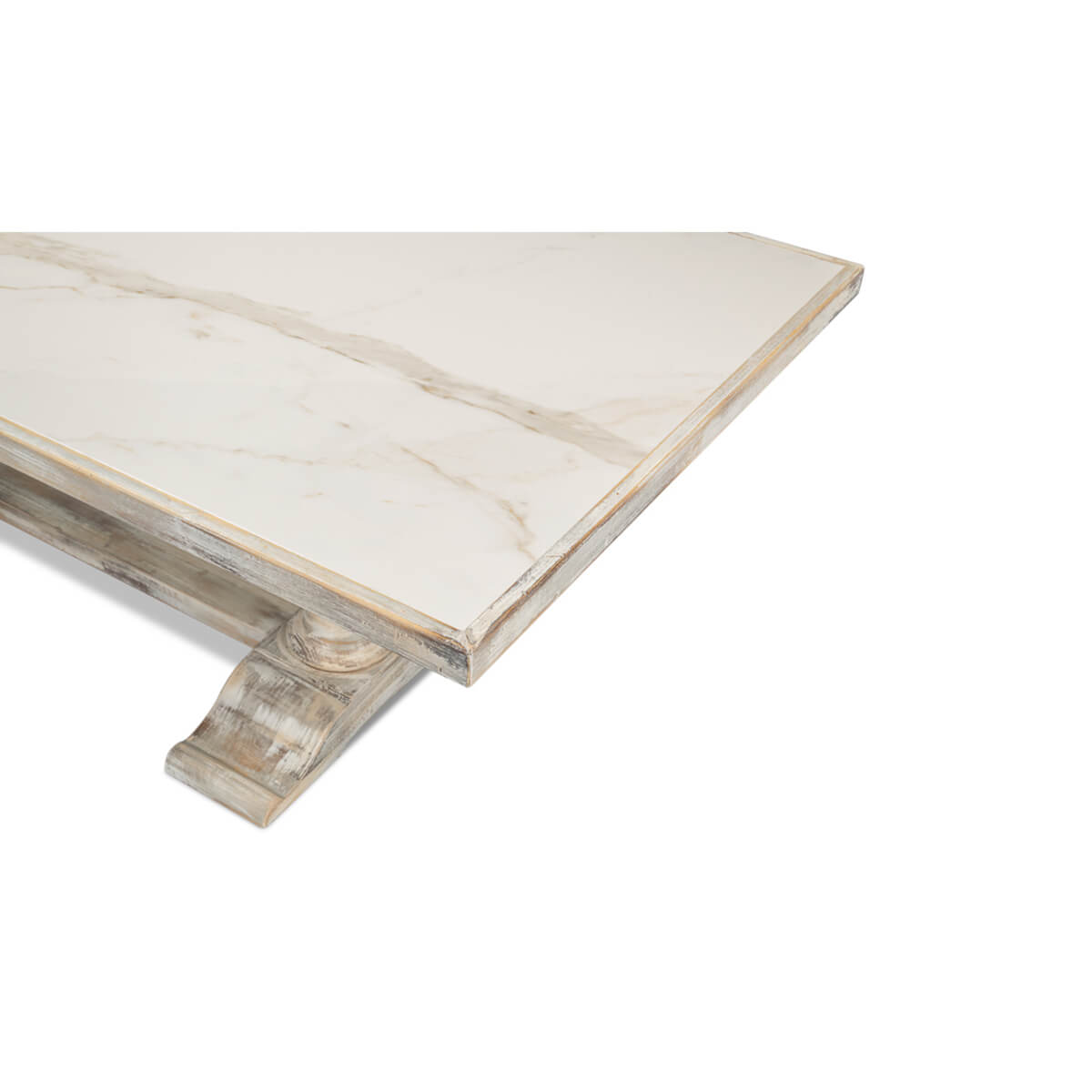 Baroque Style Dining Table - English Georgian America