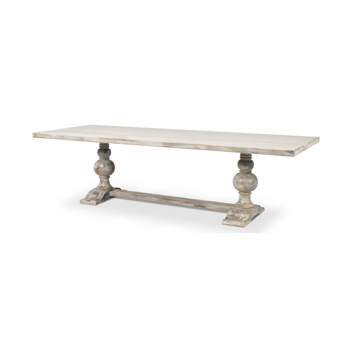 Baroque Style Dining Table - English Georgian America