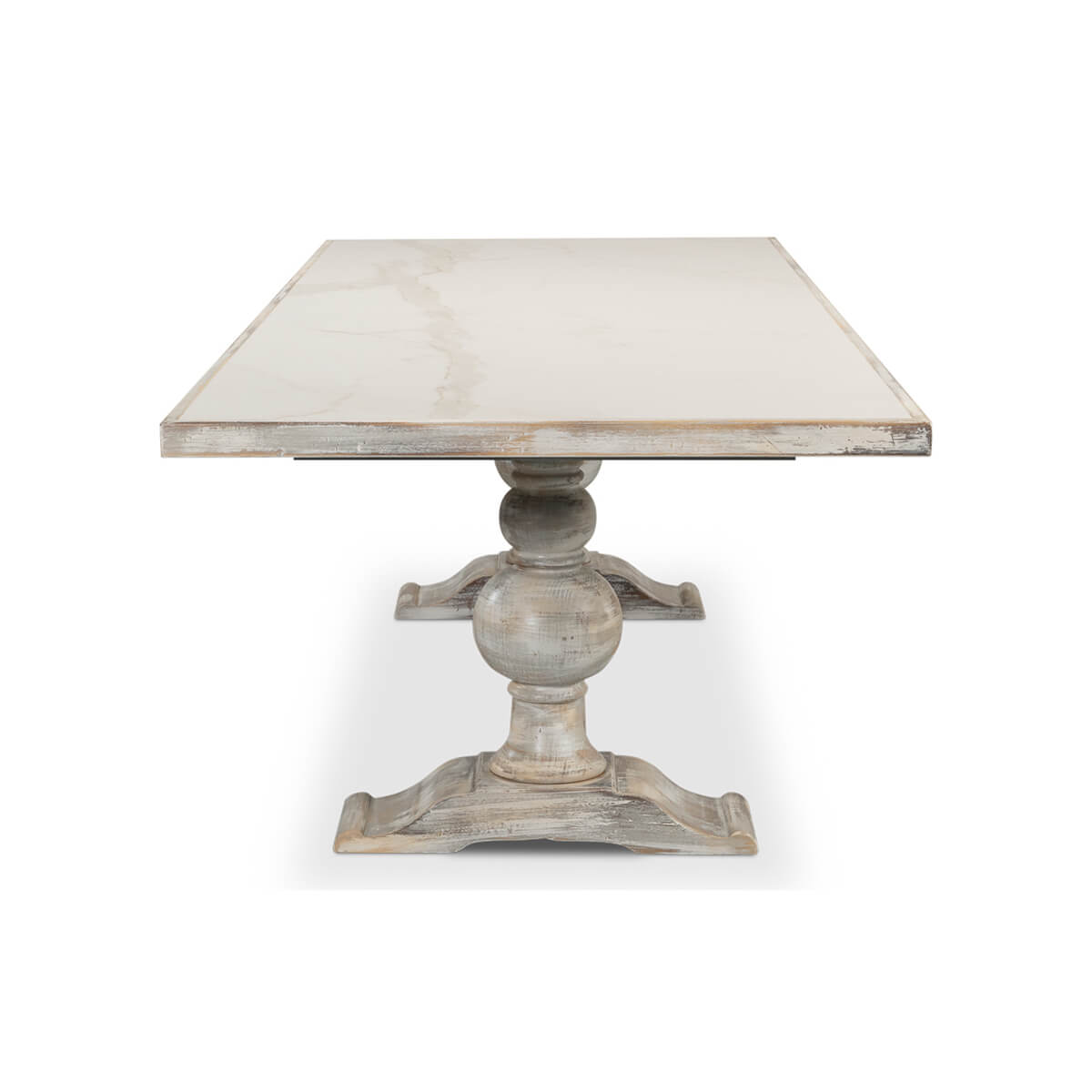 Baroque Style Dining Table - English Georgian America