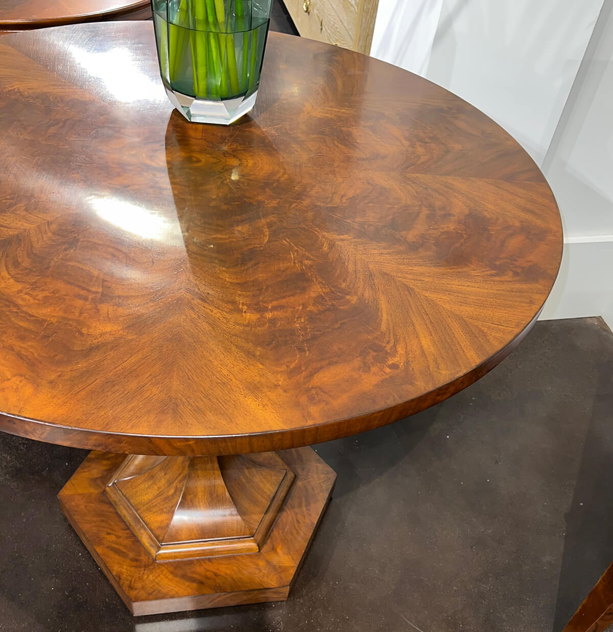 Biedermeier Style Walnut Table - English Georgian America