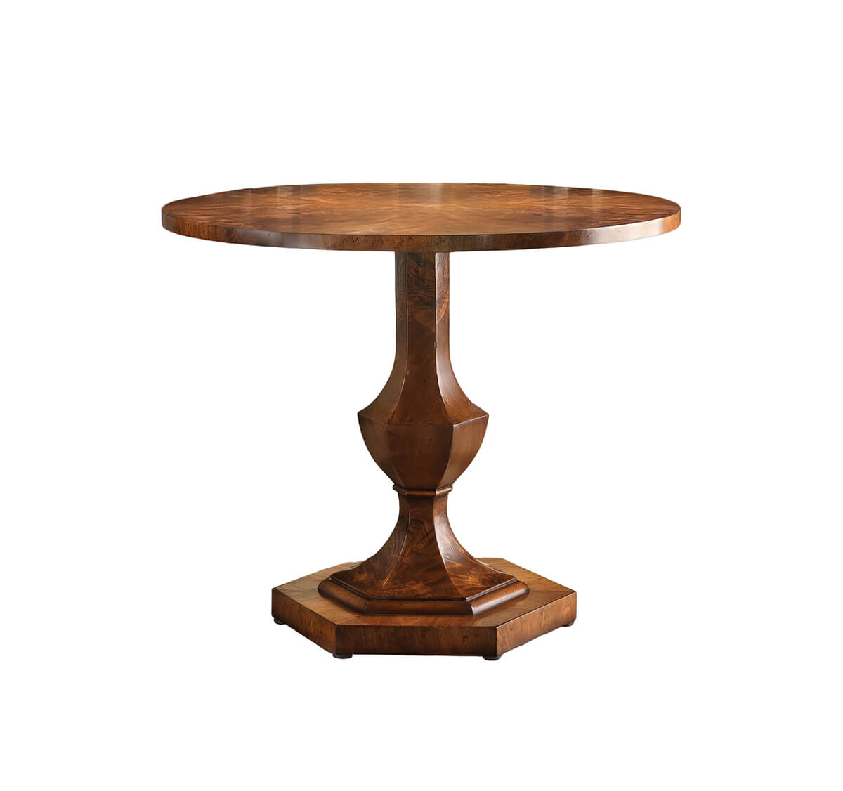 Biedermeier Style Walnut Table - English Georgian America