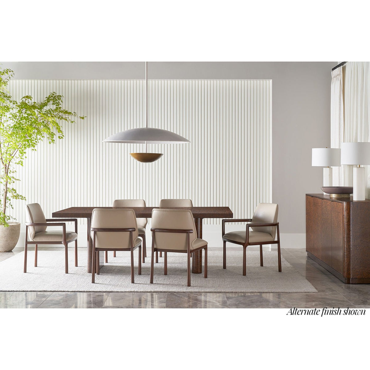 Black Art Deco Dining Armchair - English Georgian America