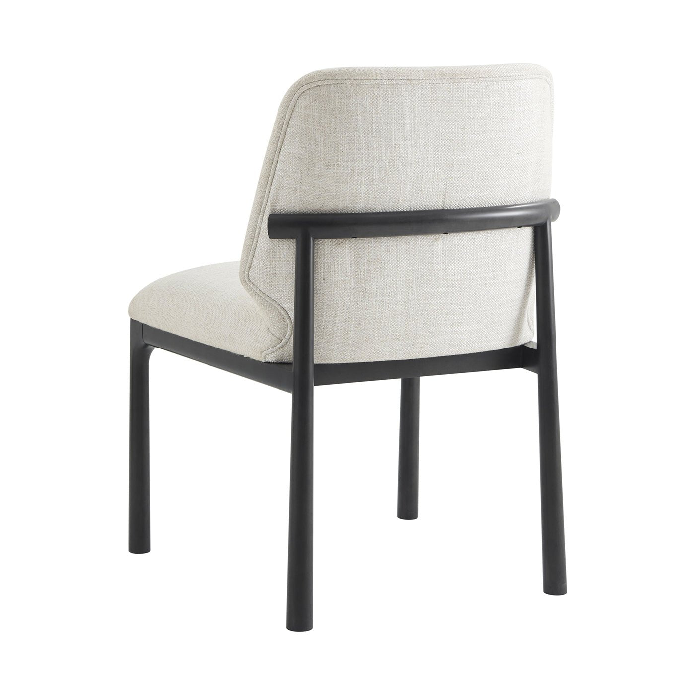 Black Art Deco Dining Side Chair - English Georgian America