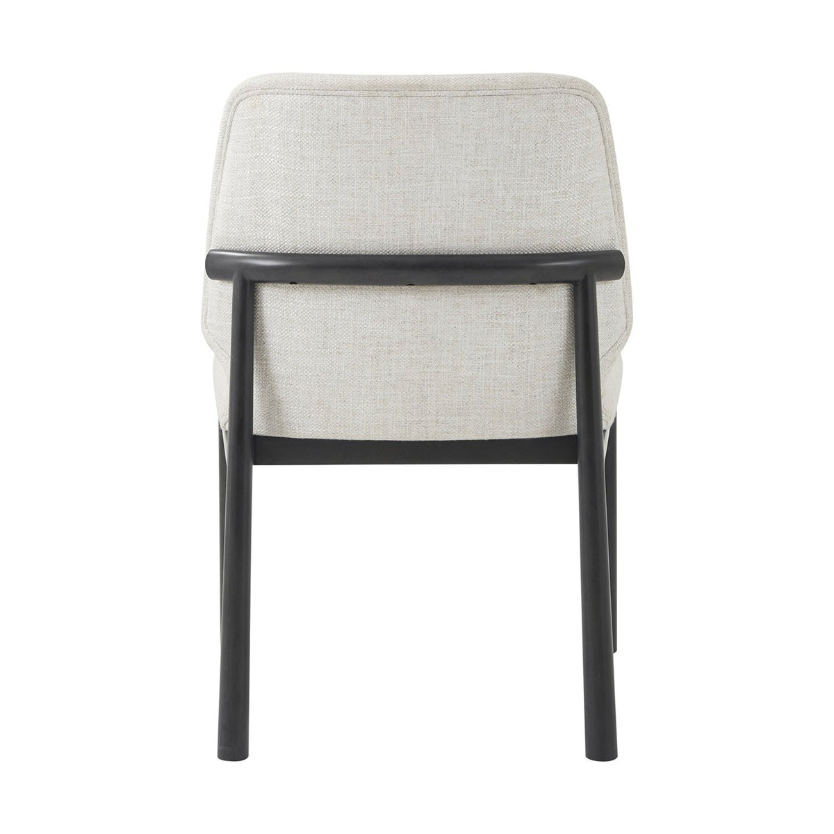 Black Art Deco Dining Side Chair - English Georgian America