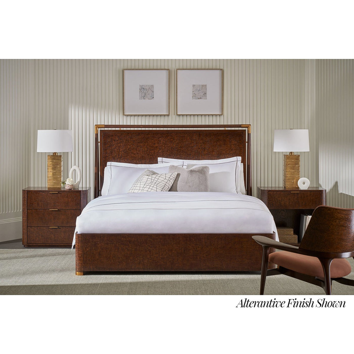 Black Art Deco Nightstand - English Georgian America