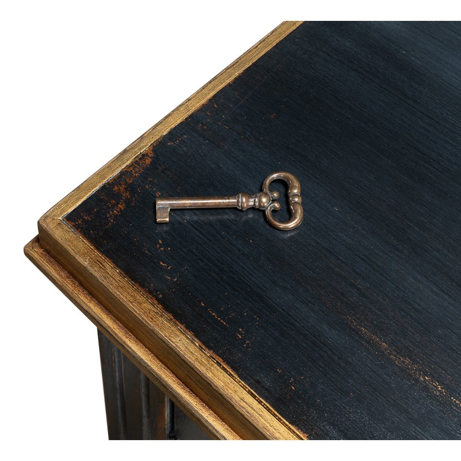 Black French Sideboard - English Georgian America