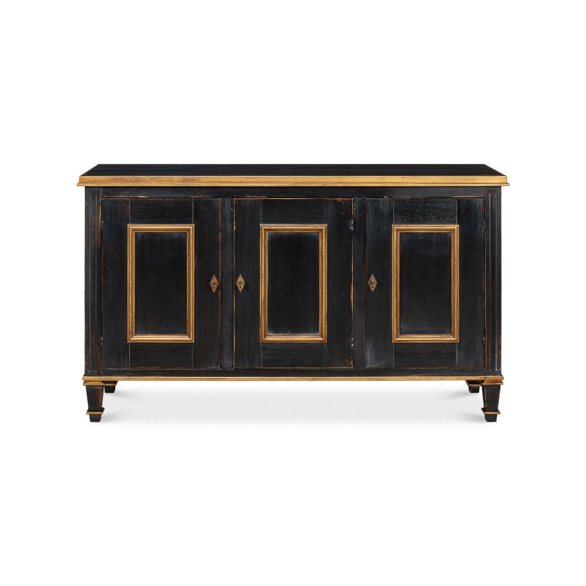 Black French Sideboard - English Georgian America