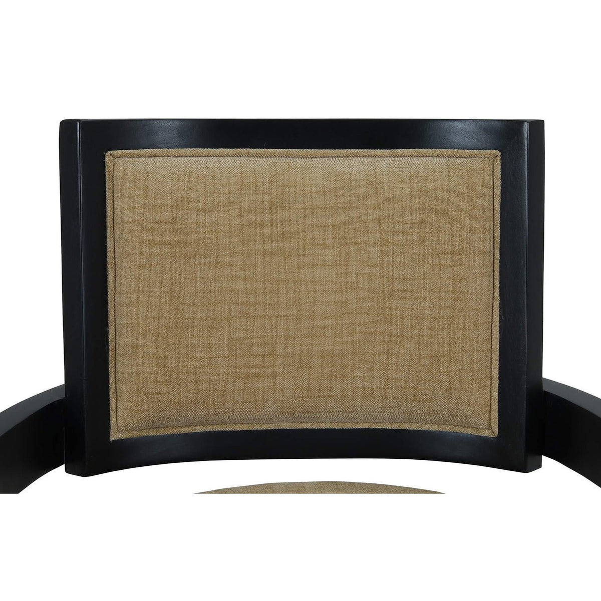 Black Mid - Century Modern Dining Armchair - English Georgian America