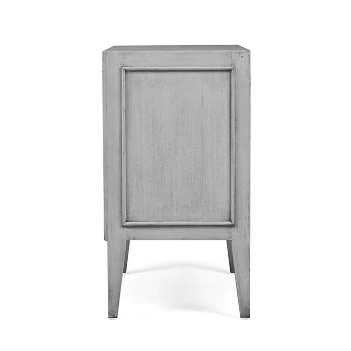 Black Mid Century Modern Nightstand - English Georgian America