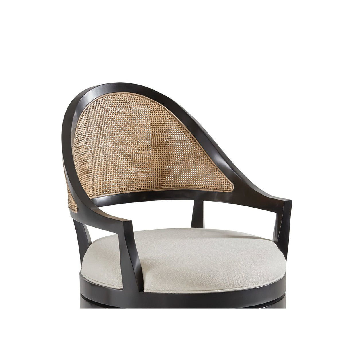 Black Swivel Counter Stool - English Georgian America