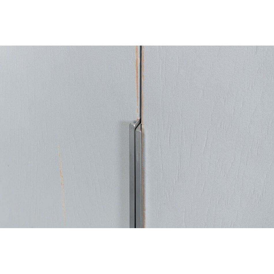 Blue Painted 48 Inch Bookcase - English Georgian America