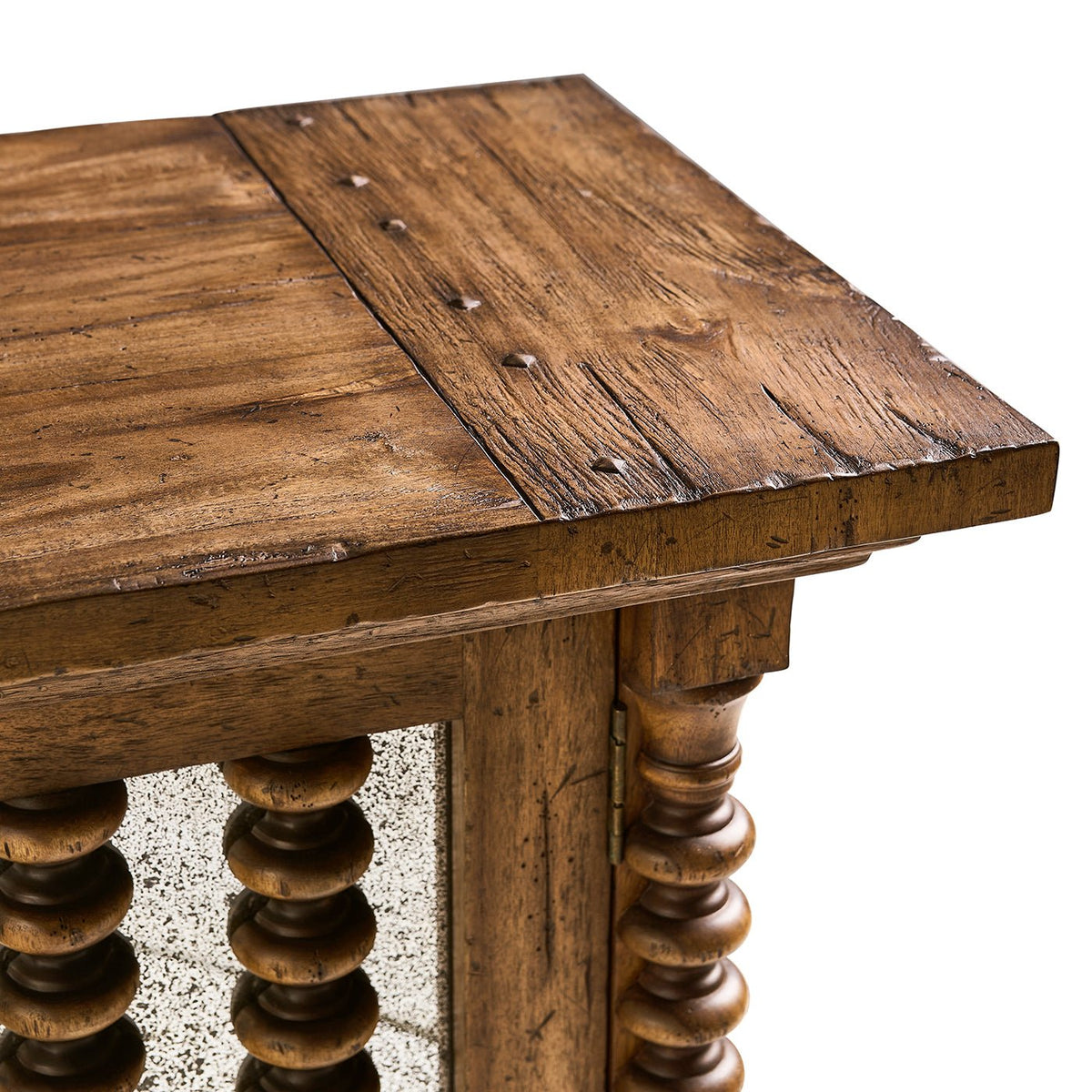 Bobbin - Turned Four - Door Entertainment Console - English Georgian America