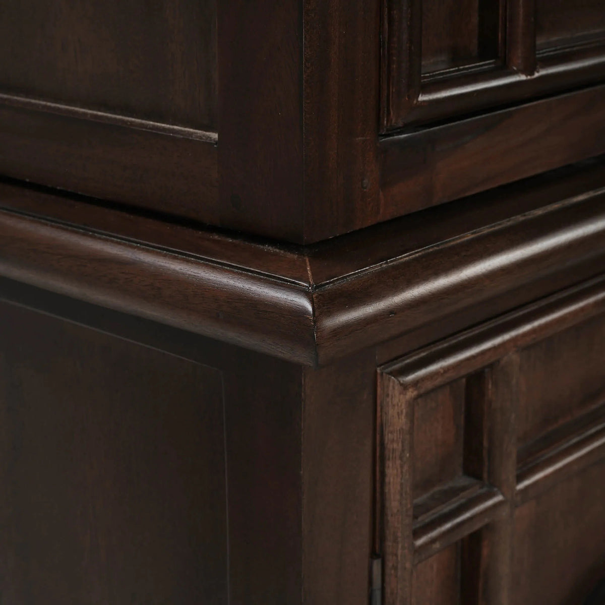 Large Southern Style Display Cabinet