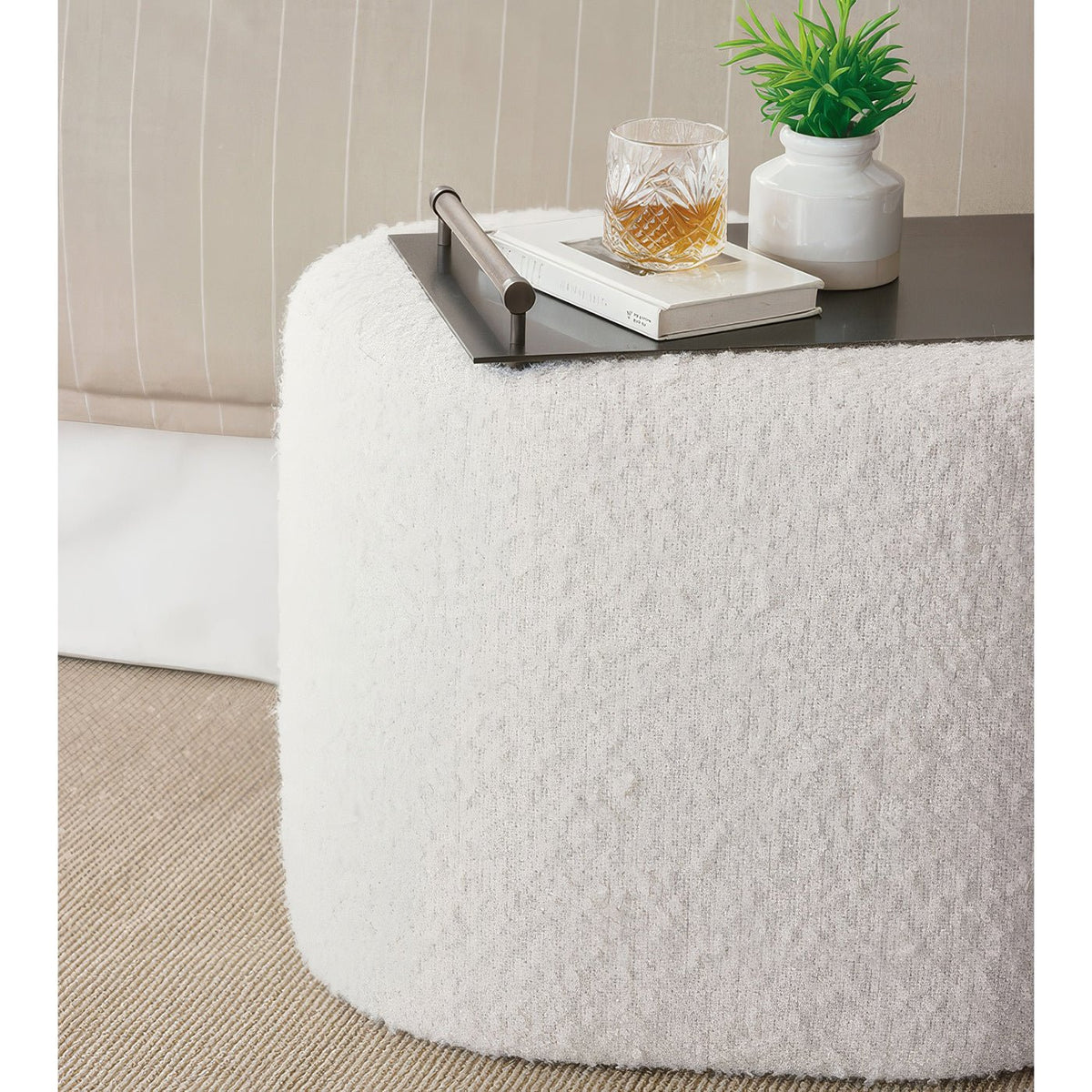 Boucle Ottoman - English Georgian America