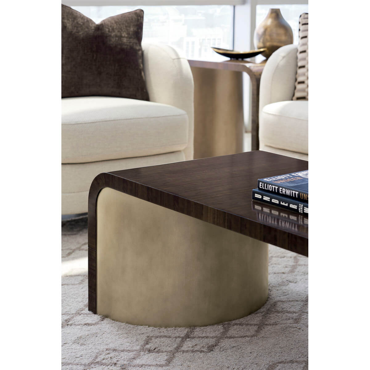 Bourbon Art Deco Style Cocktail Table - English Georgian America