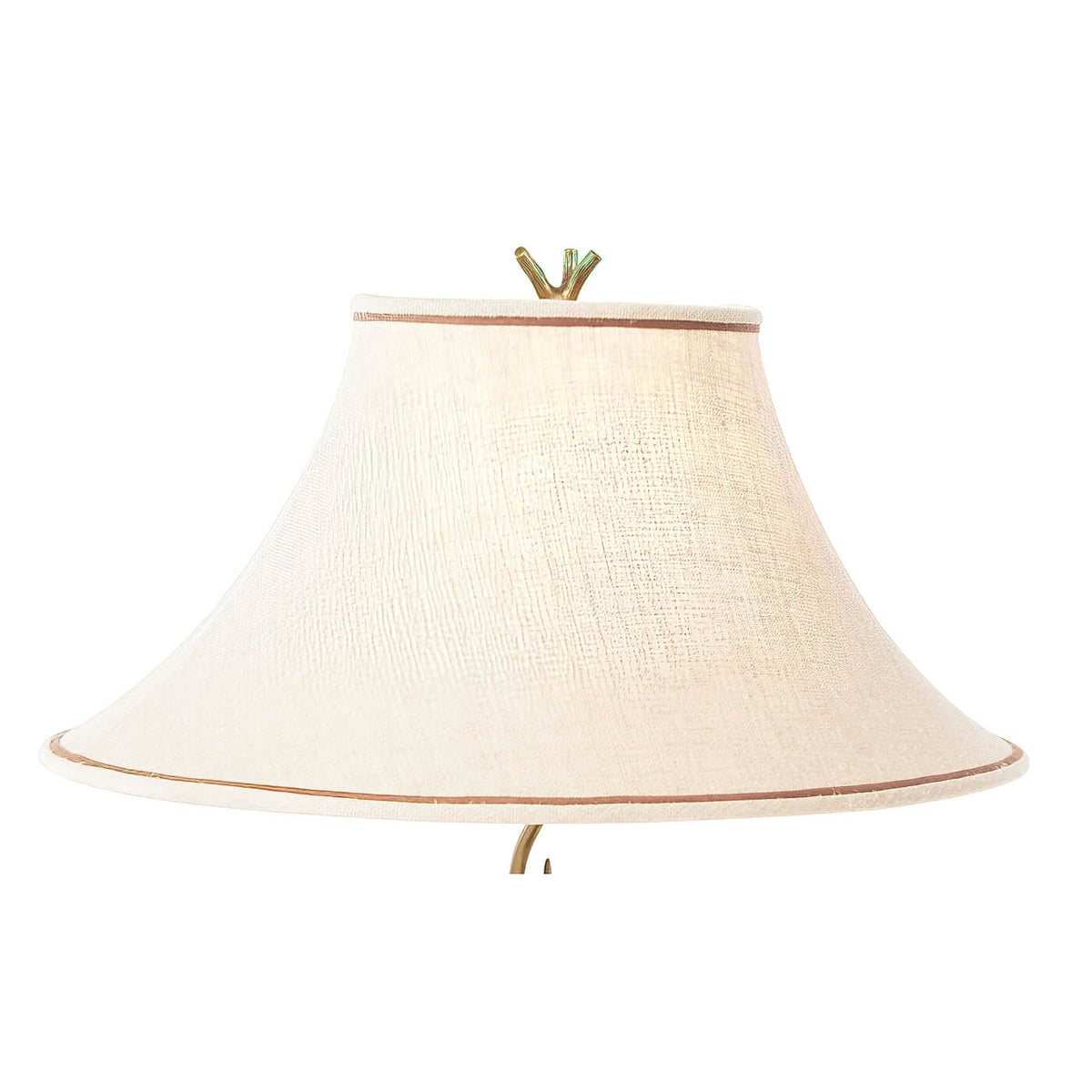 Brass Soaring Duck Table Lamp - English Georgian America