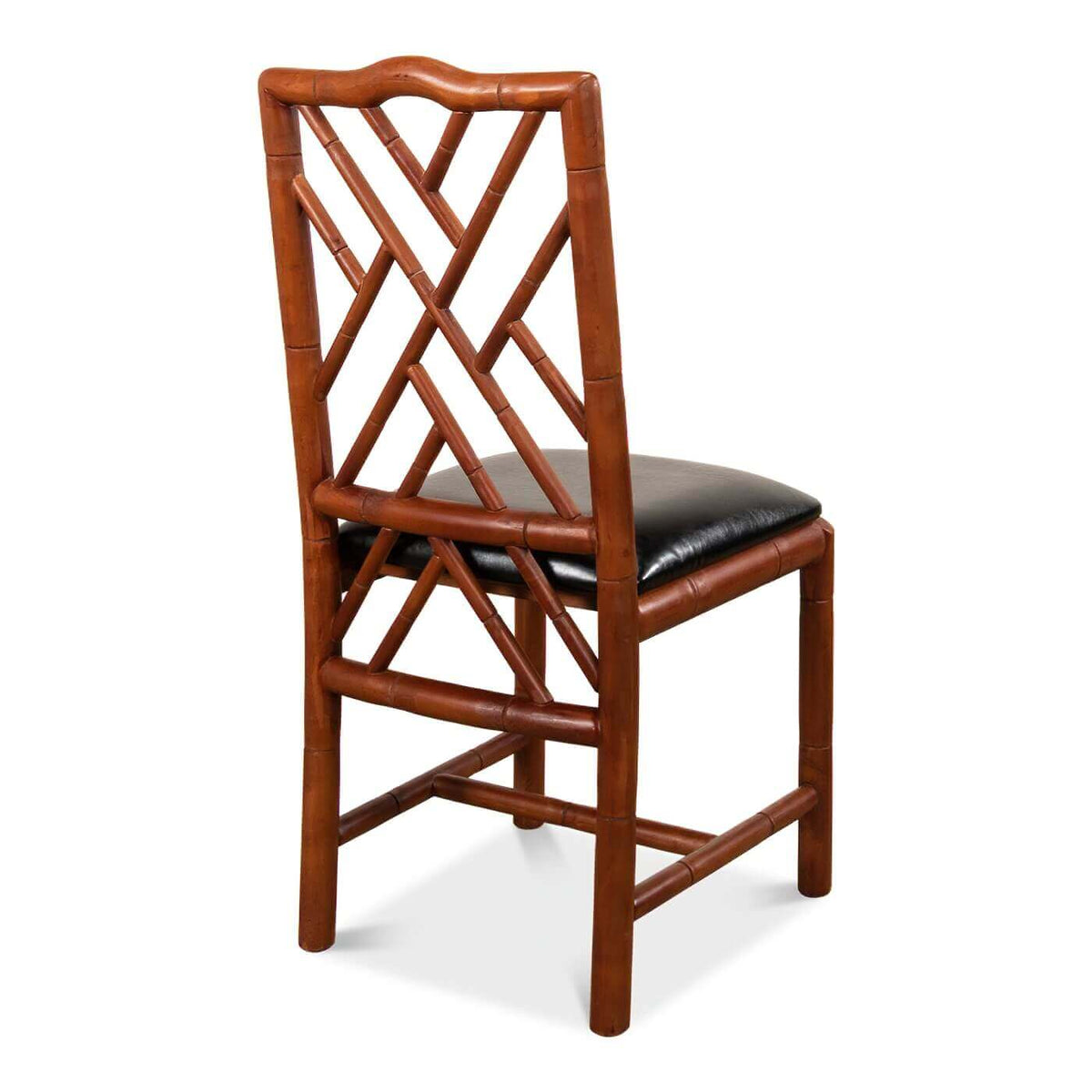 Brighton Faux Bamboo Side Chair - English Georgian America