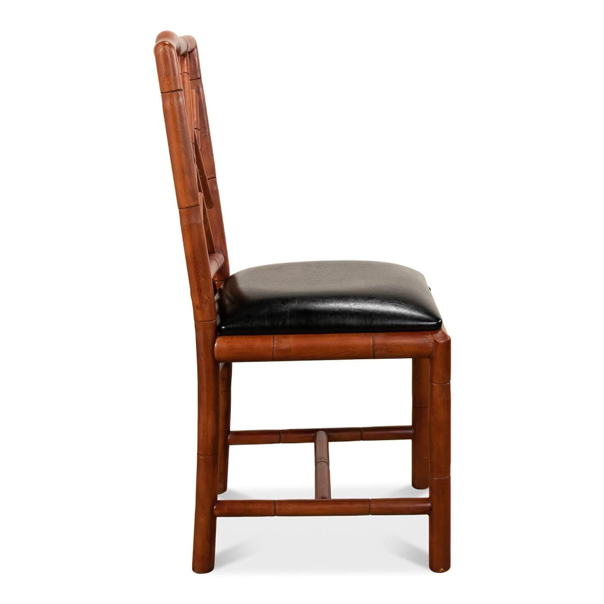 Brighton Faux Bamboo Side Chair - English Georgian America