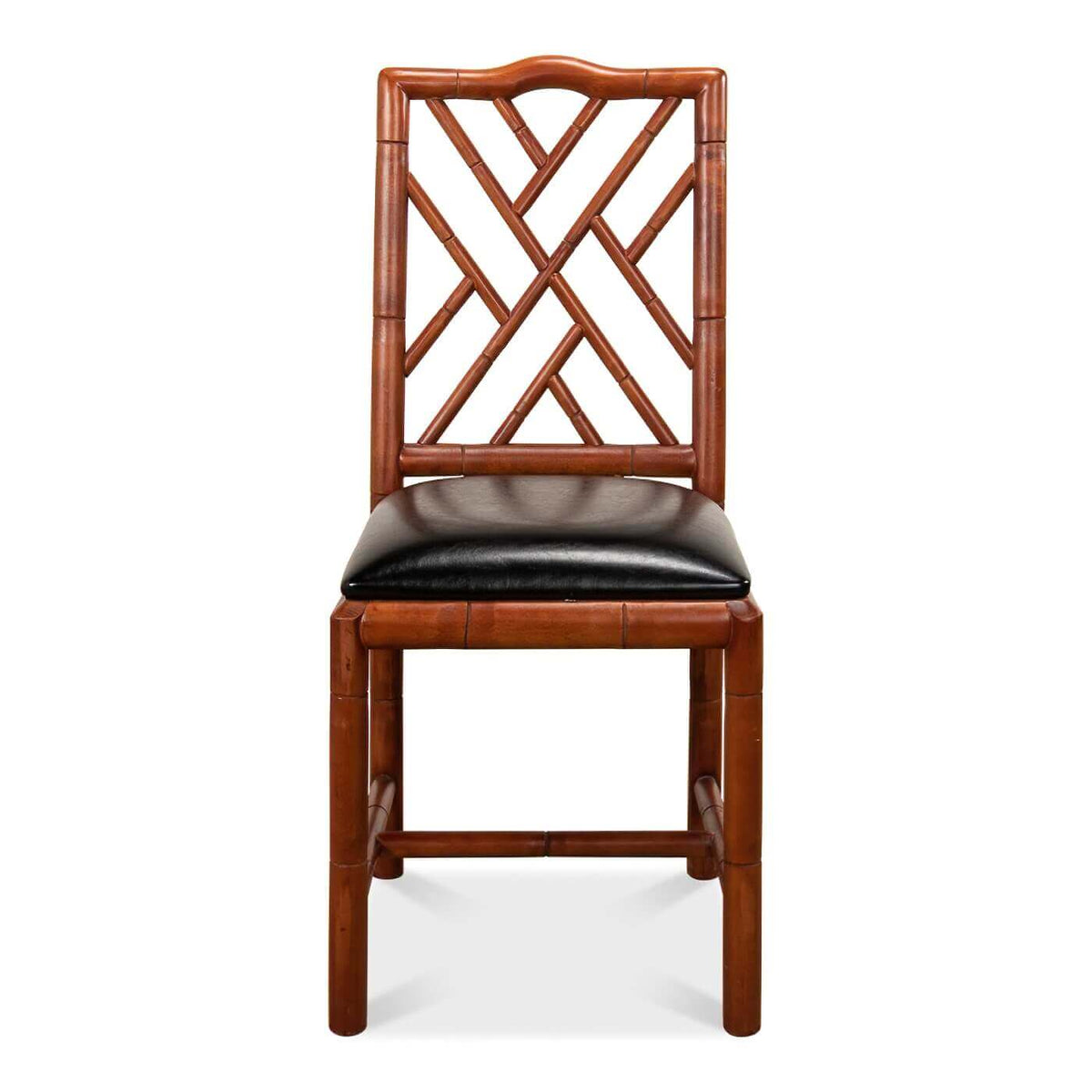 Brighton Faux Bamboo Side Chair - English Georgian America